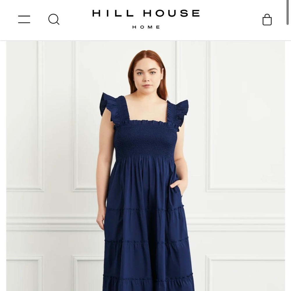 Hill House-Ellie Nap Dress EUC L